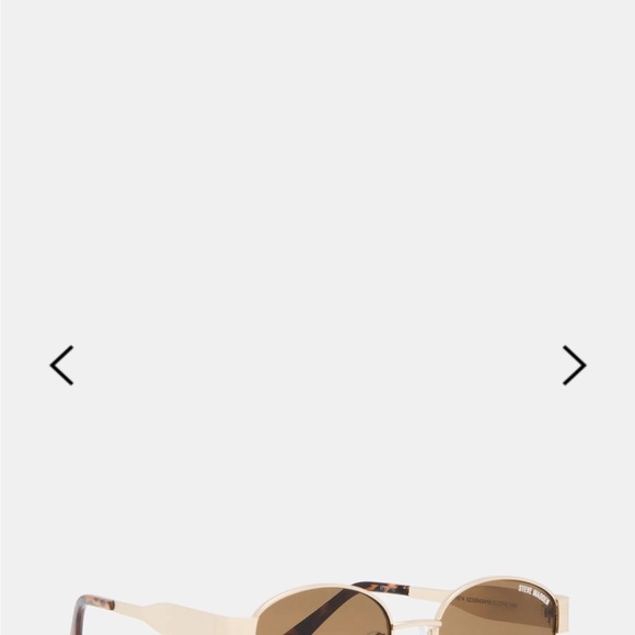 Steve Madden Gold and Black Sunglasses - Picture 9 of 11